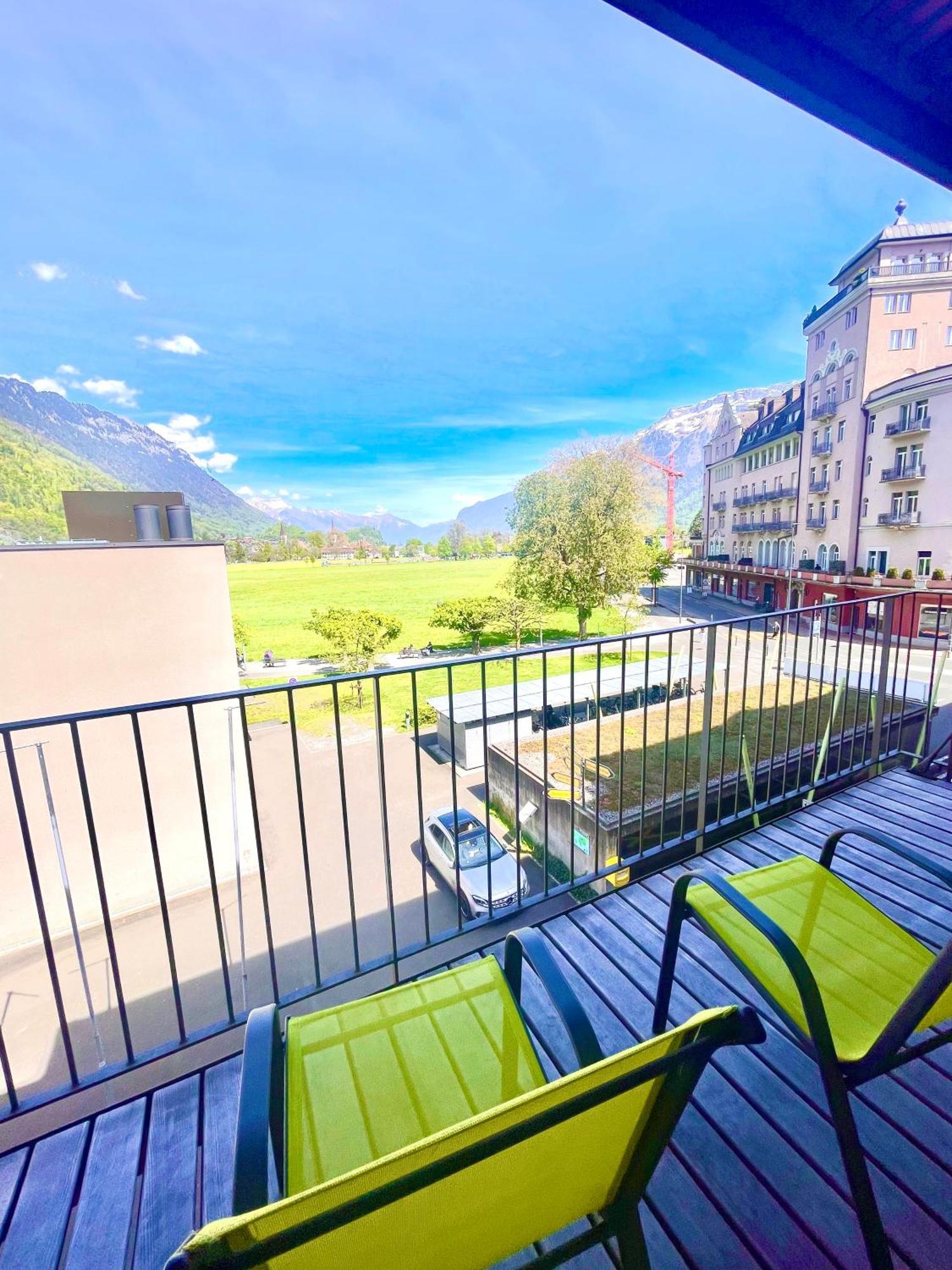 Interlaken Best View Deluxe Apartment Bagian luar foto